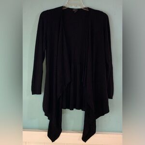 Torrid black long sleeve Lagenlook cardigan size 18/20